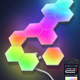 Hexagonal Rgbic Light Panel with App+remote Control Wifi